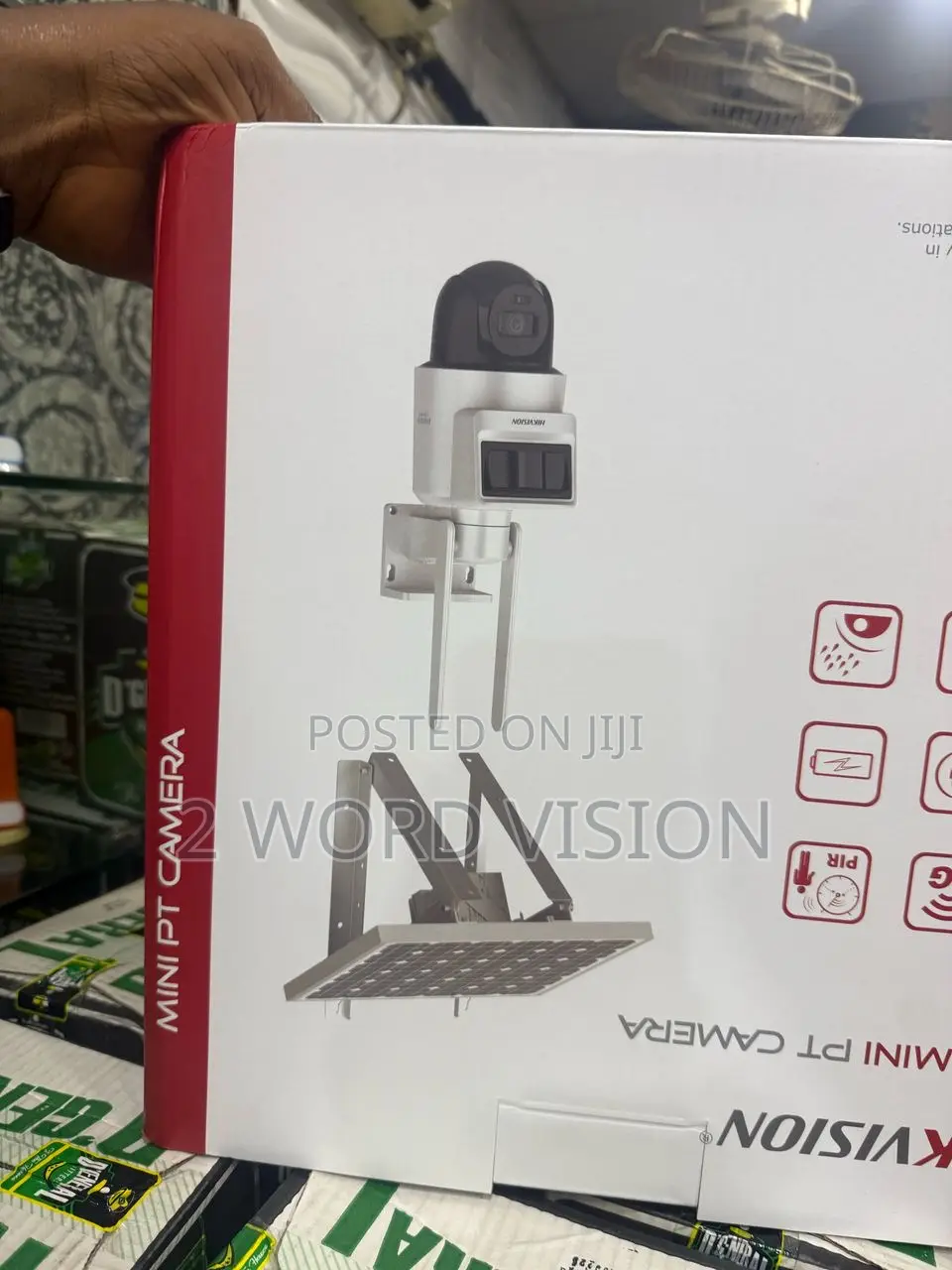 Hikvision Mini Pt Solar Powered Security Camera