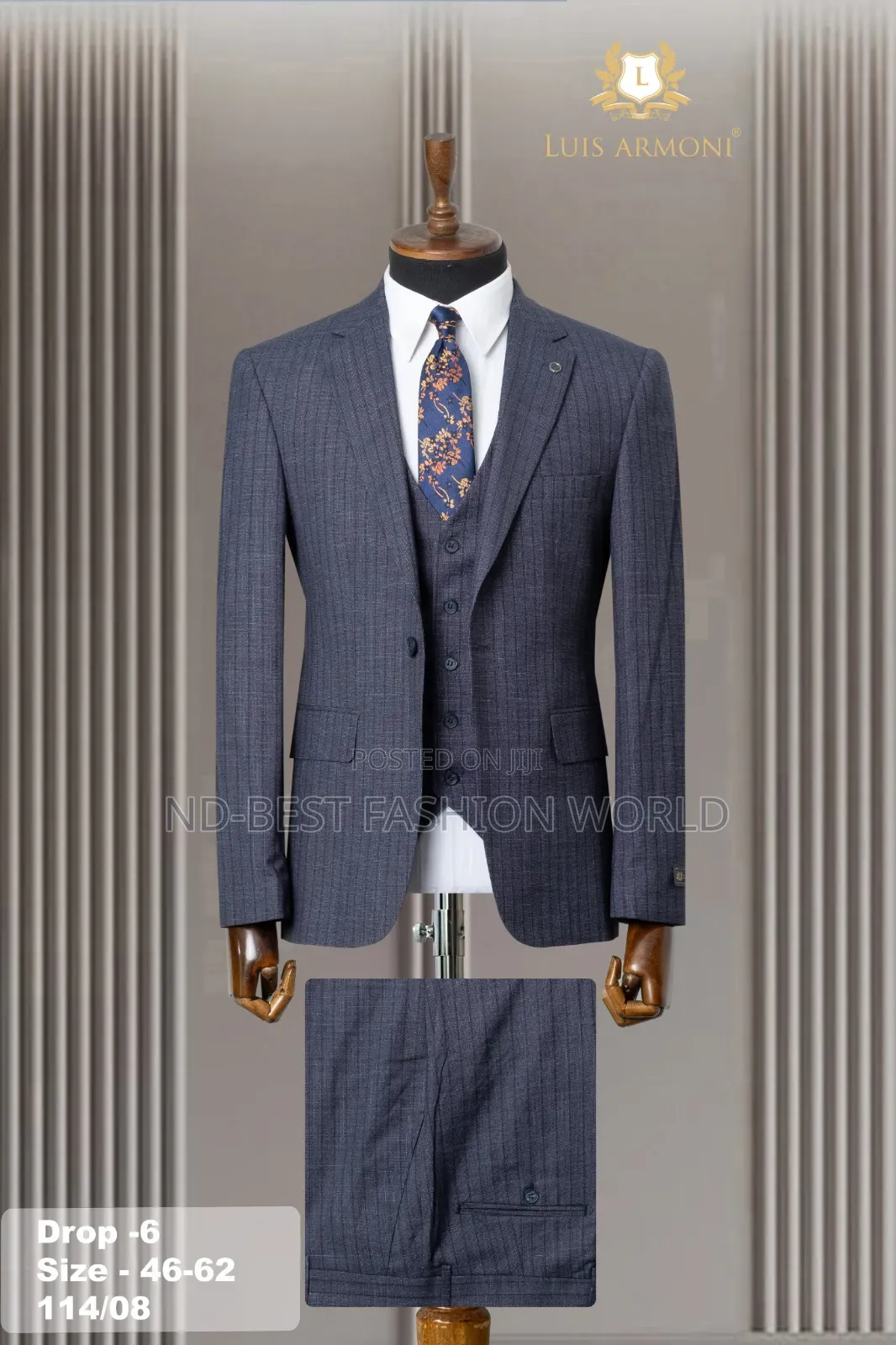 Quality Luxury Black Suits