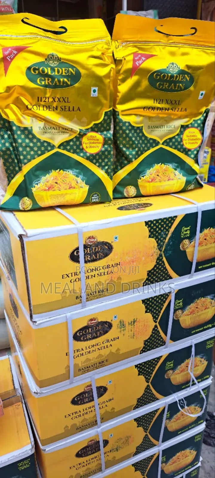 Golden Sella Basmati Rice(Carton)