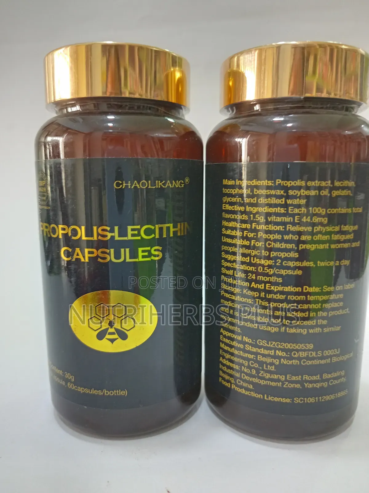 Norland Propolis Lecithin Caps: Anti-Tumor and Anti-Can!Cer