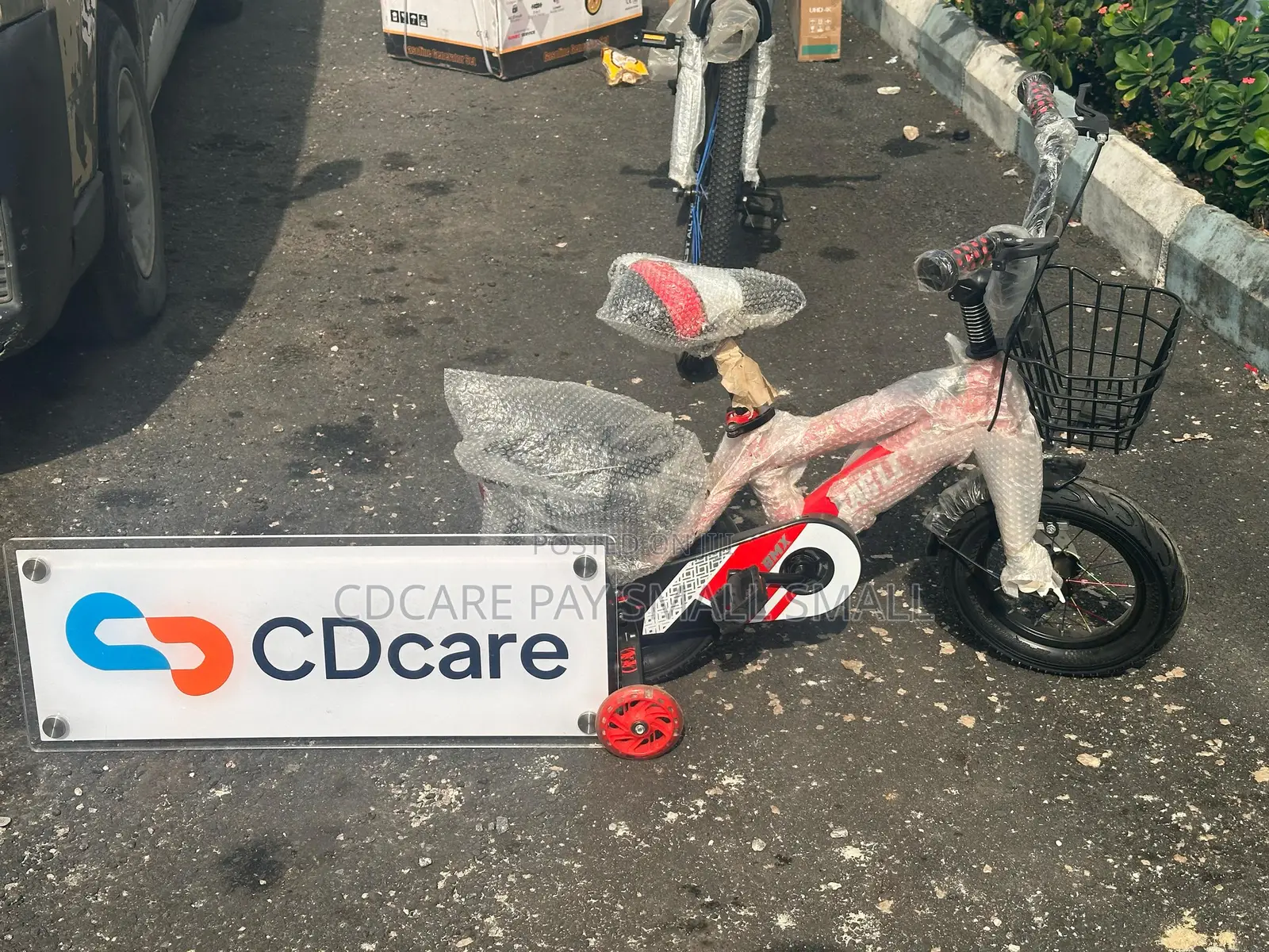 Pay Small Small 12''bmx Bicycle For 2-5yrs On Cdcare.App