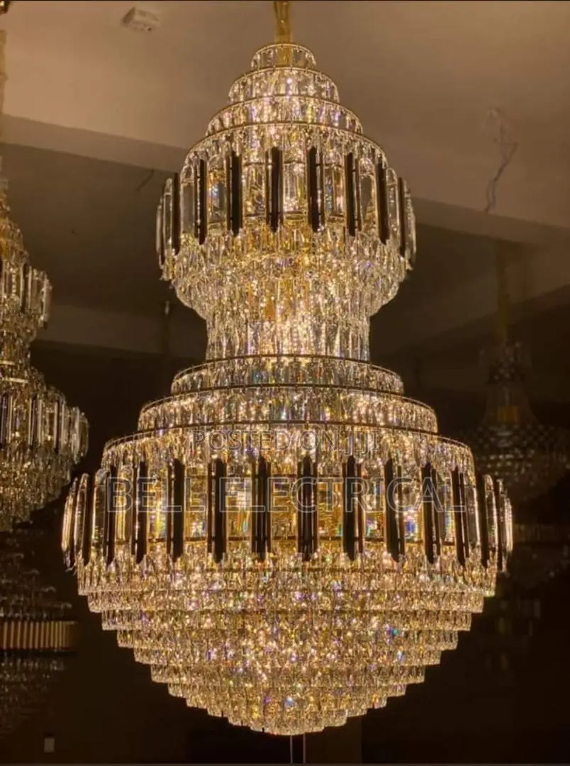 Grand Crystal Chandelier