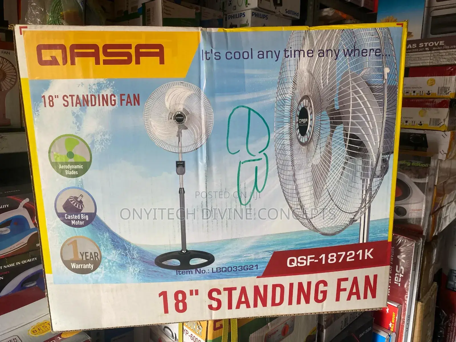 Gasa Standing Fan