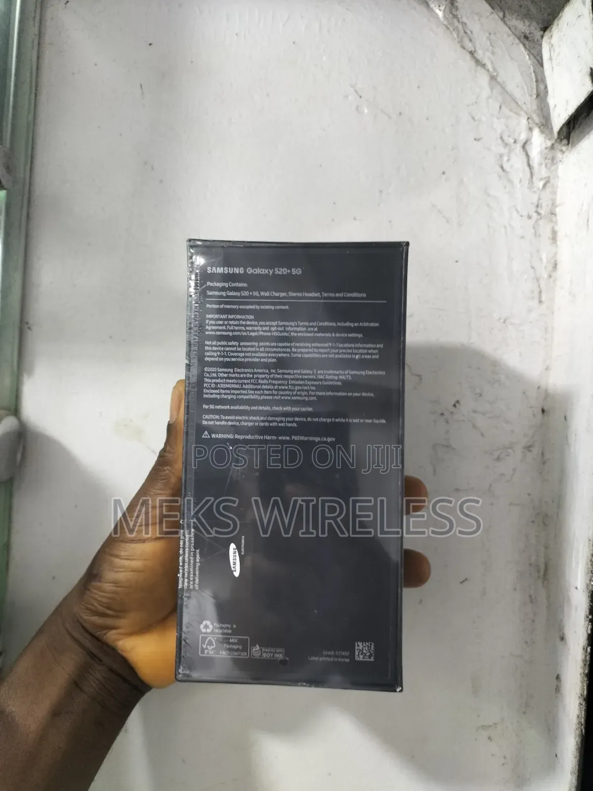 New Samsung Galaxy S20+ 5G 256 GB