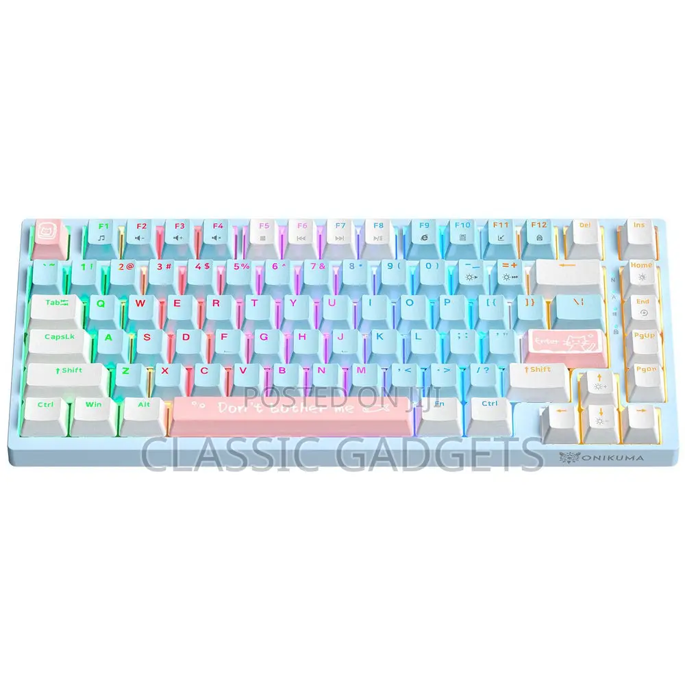 Onikuma G52 82 Keys Mechanical Professional Gaming Keyboard