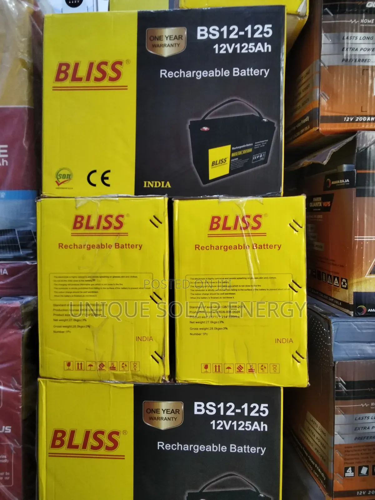 12v 125ah Bliss Battery