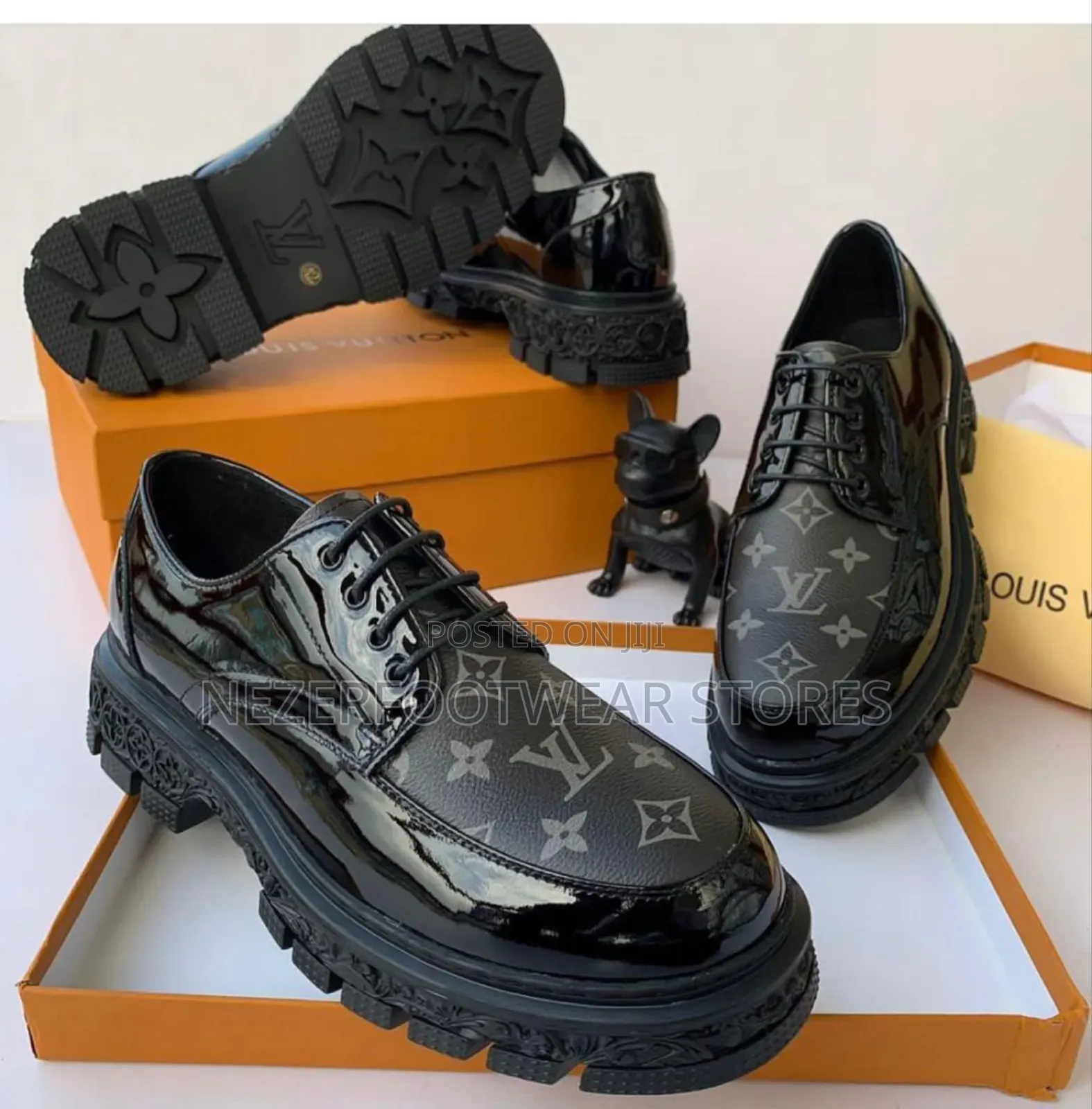 Luxury Louis Vuitton Cooperate Shoes.
