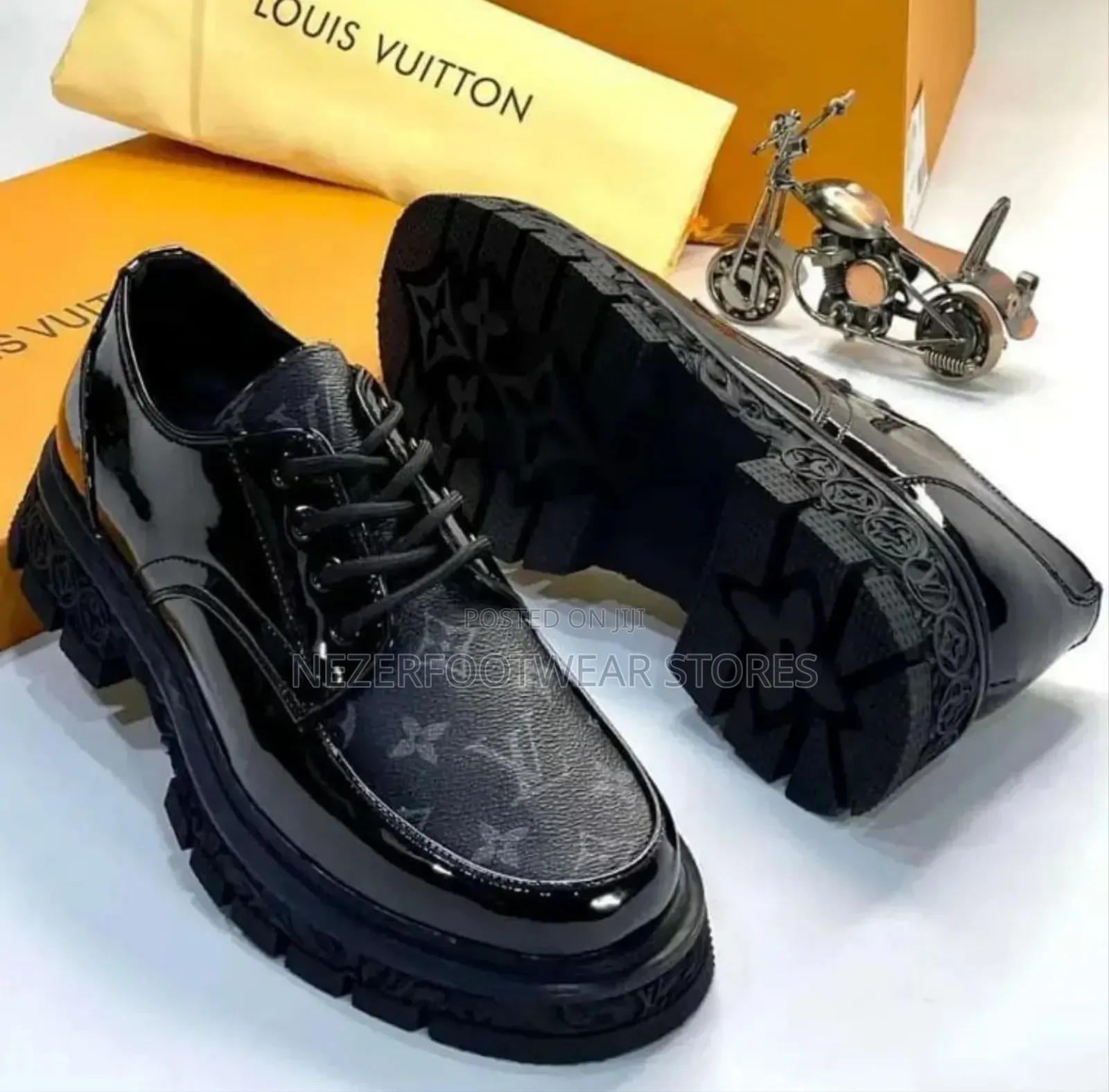 Luxury Louis Vuitton Cooperate Shoes.
