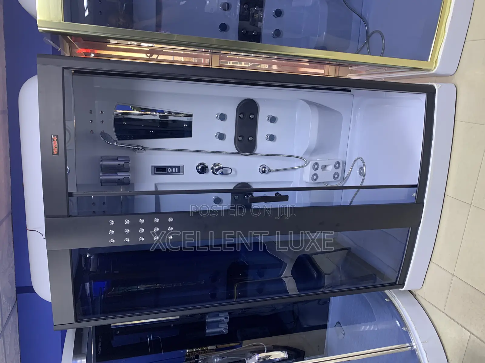 Steam Shower Room, English Standard. 120x90cm