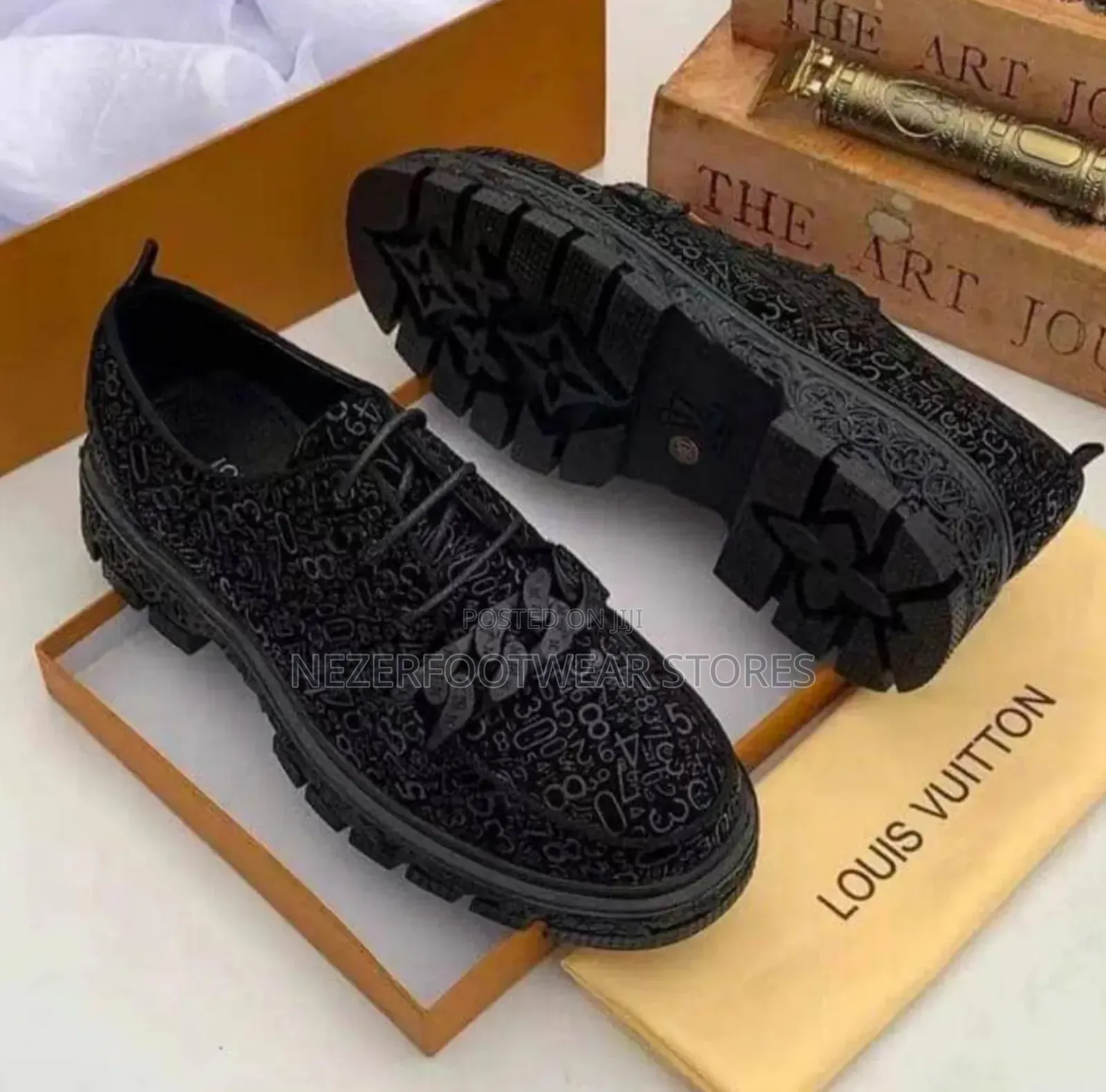 Original Luxury Louis Vuitton Cooperate Loafers.