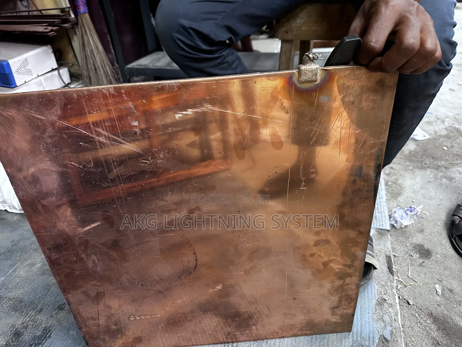 Copper Lattice Plates
