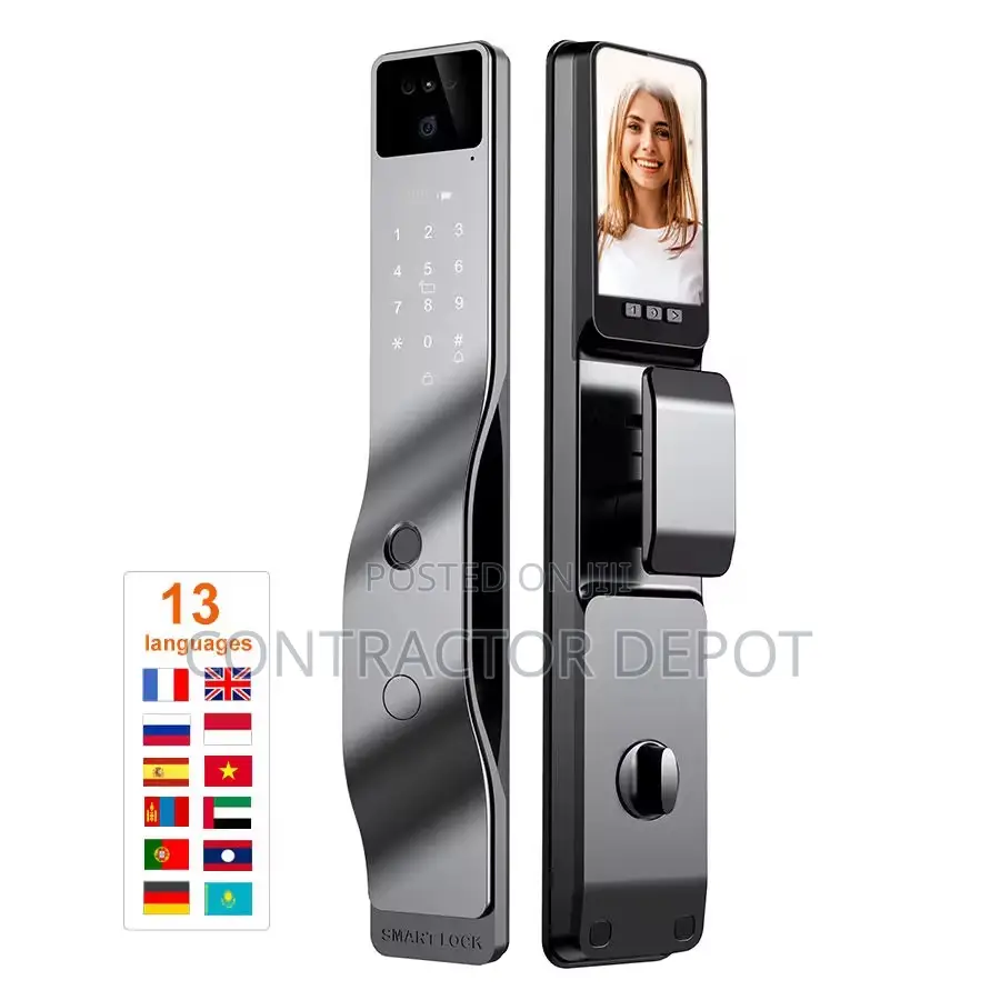 Wifi App Fully Automatic 3d Face Id Video Calling Doorlock