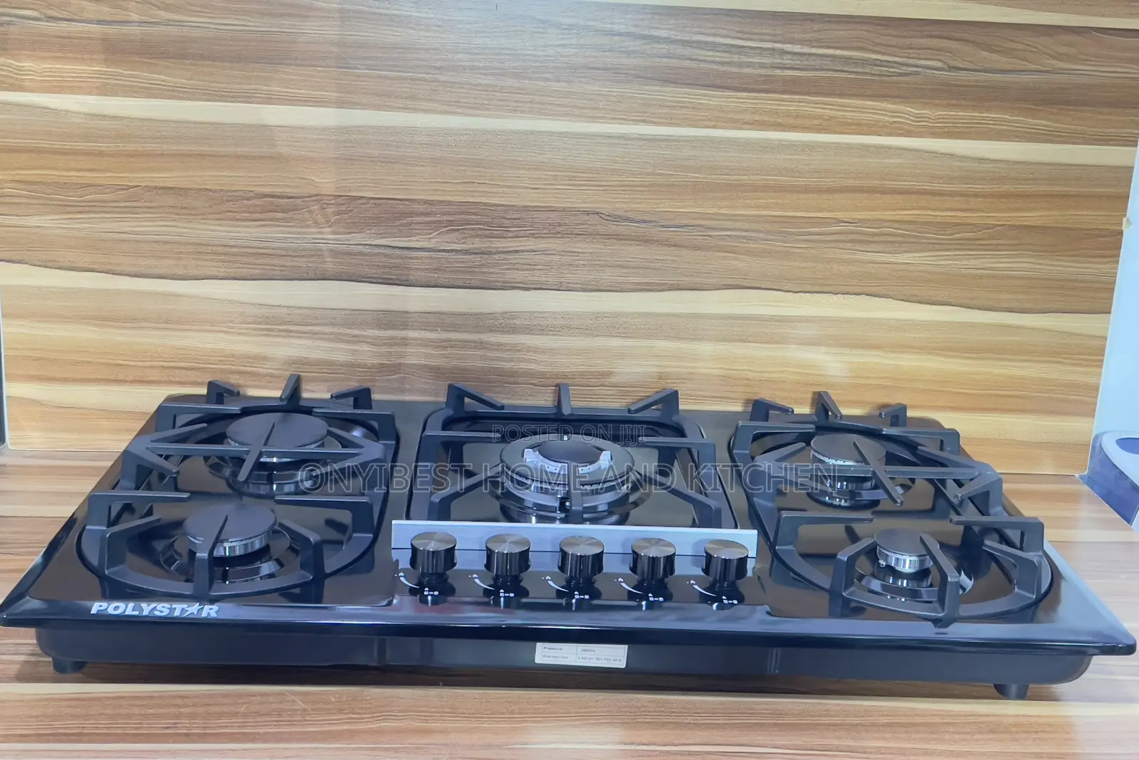 Five Bunners Phiima Stainless Gas Cooker