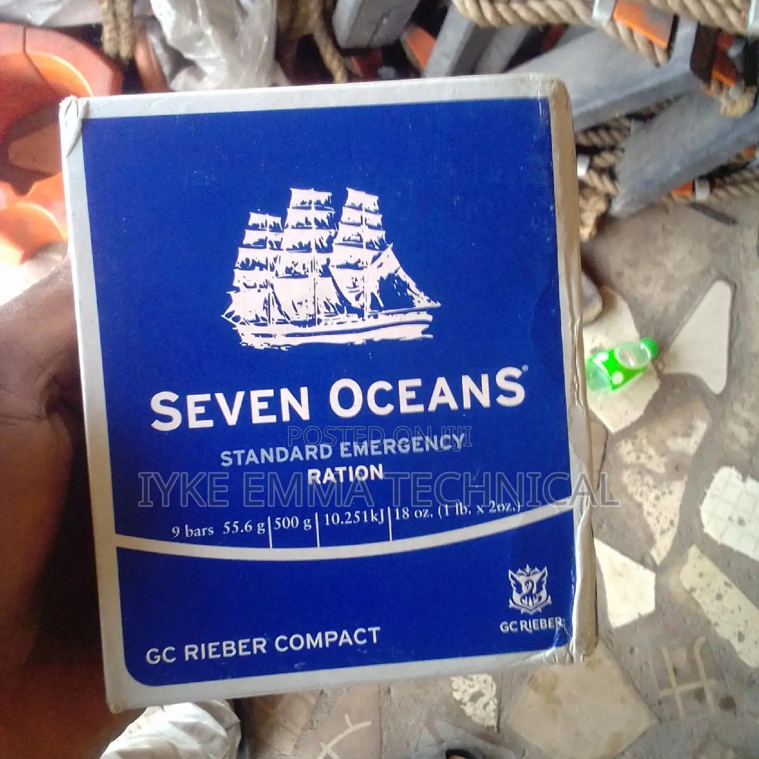 Seven Oceans Standard Emergency Food Ration