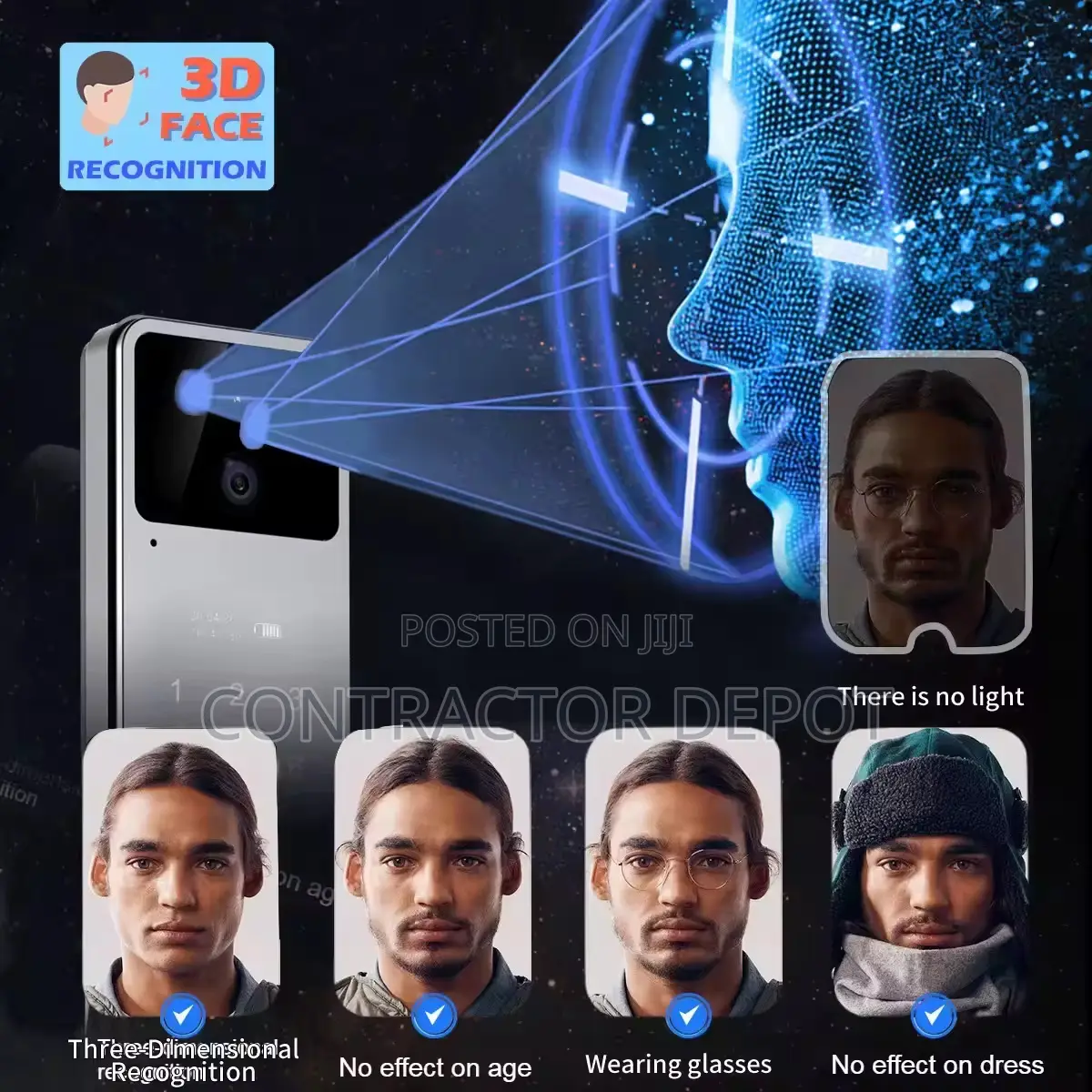 Smart Home Door Lock With Camera Lock With Camera