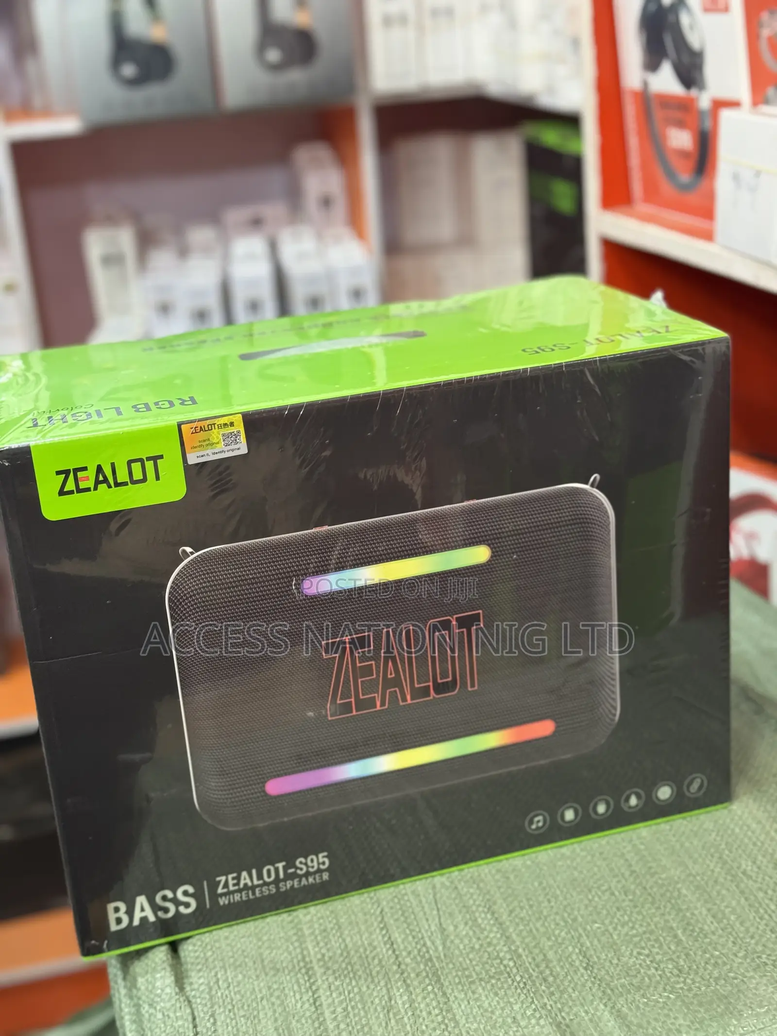 S95 Zealot Deep Bass 120w Boombox Handheld Subwoofer Outdoor