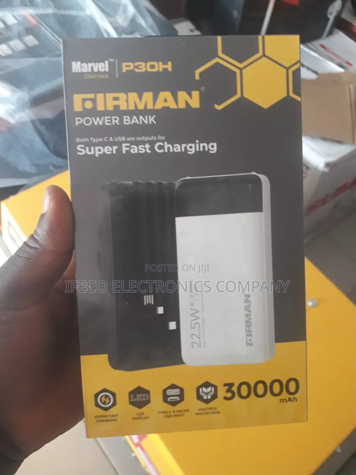 Firman Power Bank. 30000mah