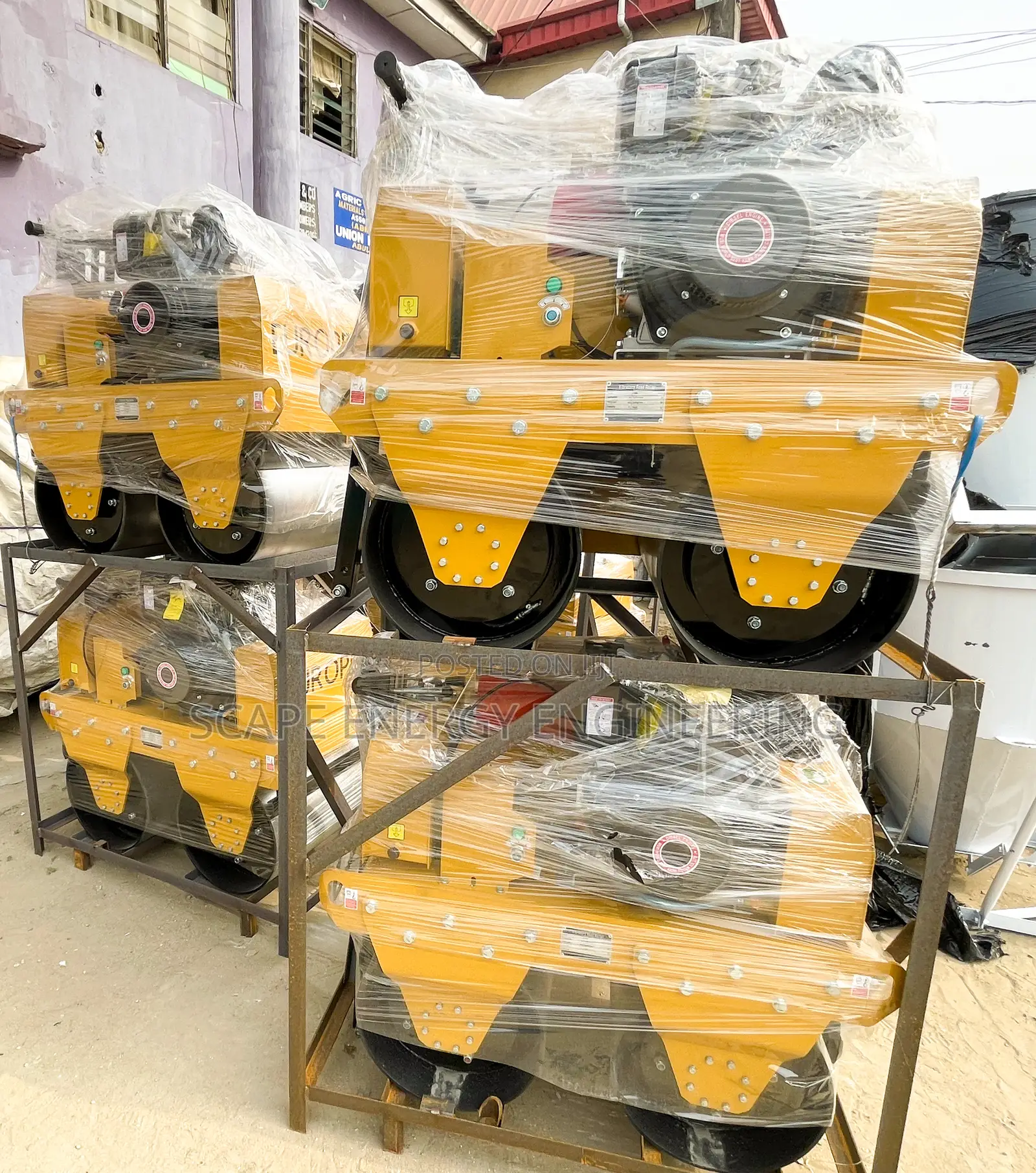 Double Drum Vibratory Roller