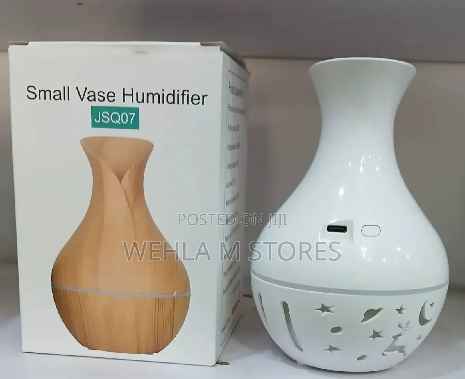 Small Vase Humidifier (Pink/White) - Jsq07
