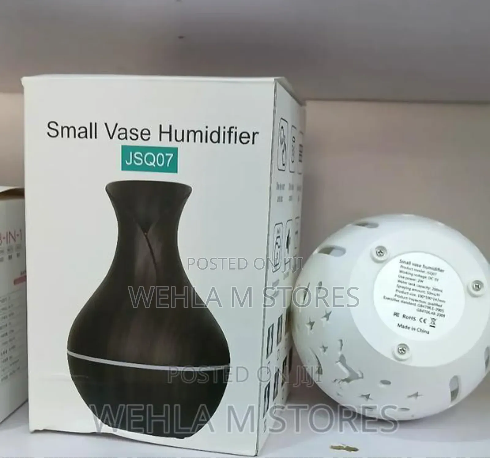 Small Vase Humidifier (Pink/White) - Jsq07