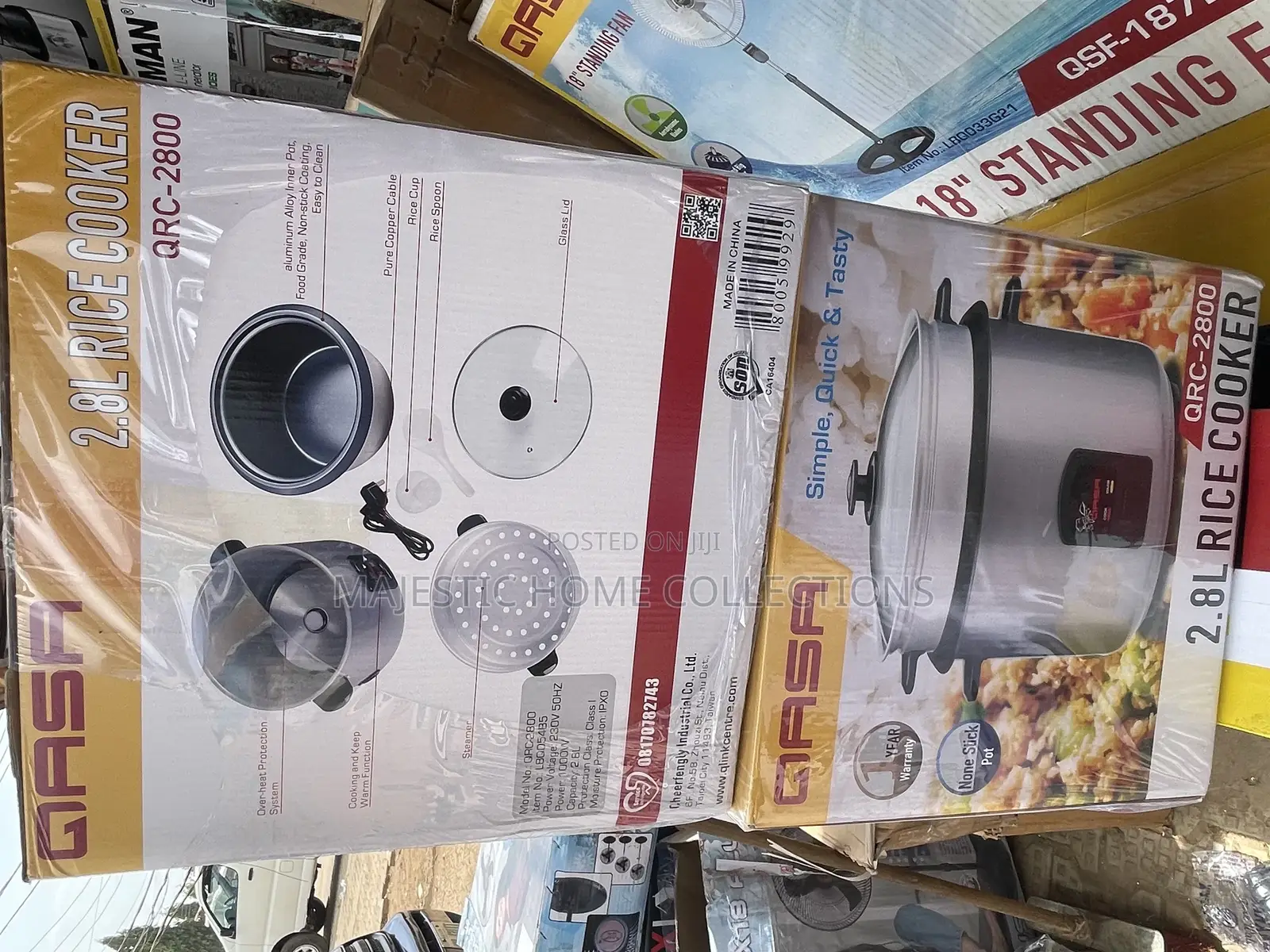 Gasa 2.8l Rice Cooker QRC-2800