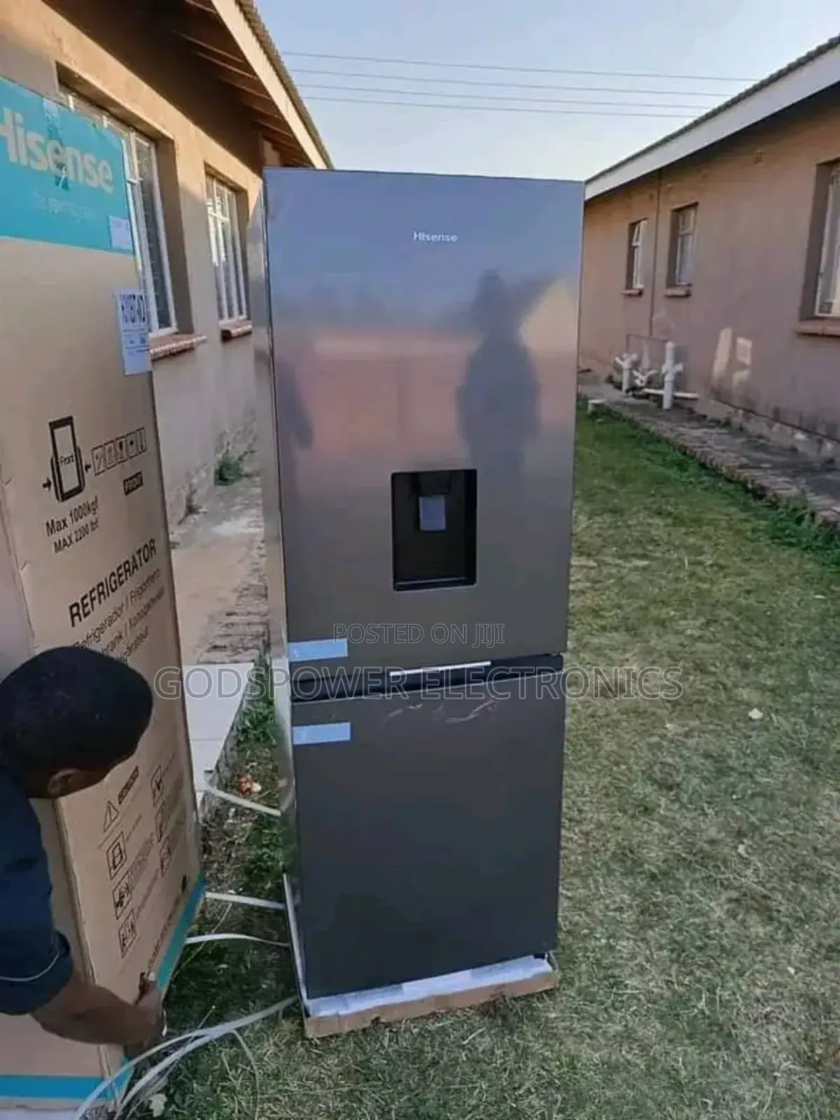 Hisense 268 Liters Double Door Super Fast Freezing Freezer