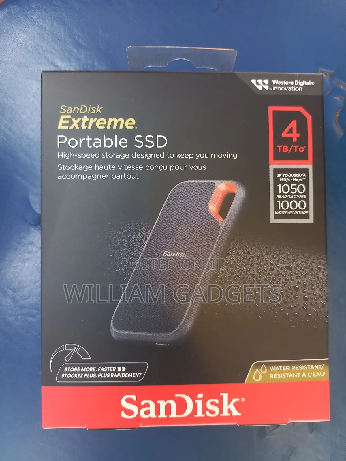 Sandisk Extreme Portable SSD 4tb Hard Drive