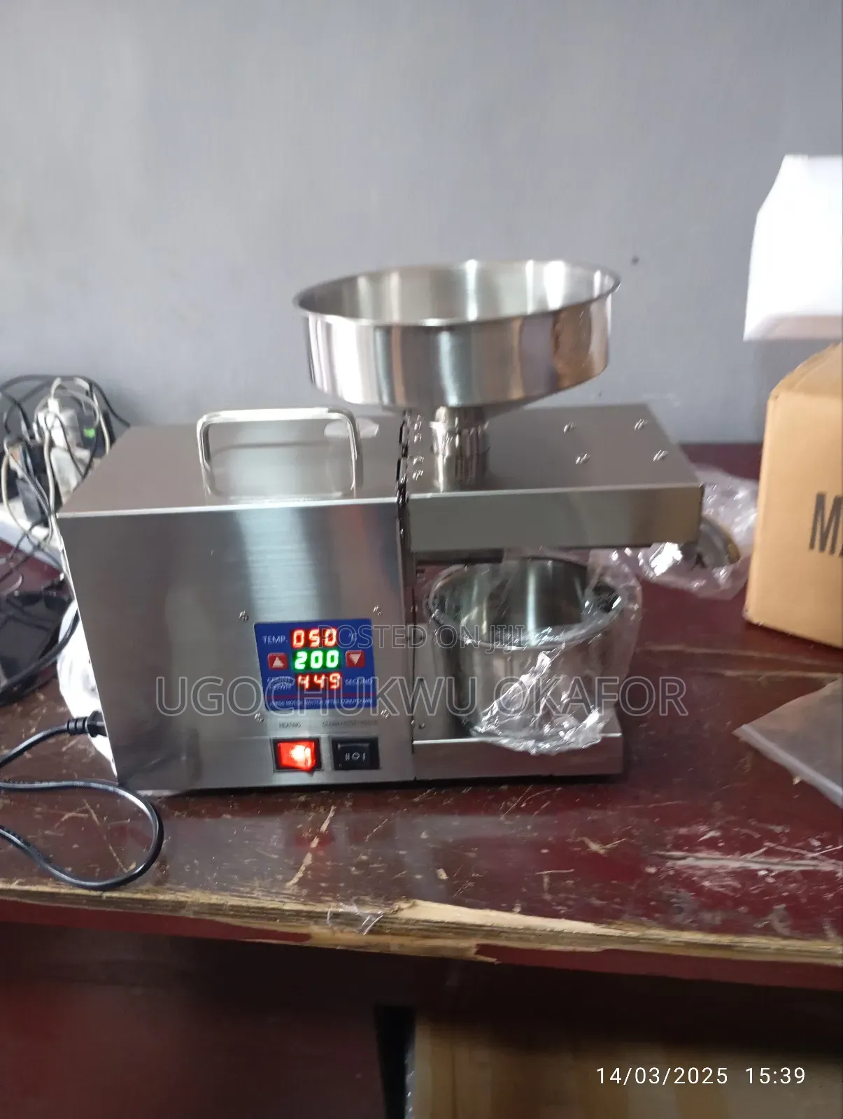 Oil Extraction Machine