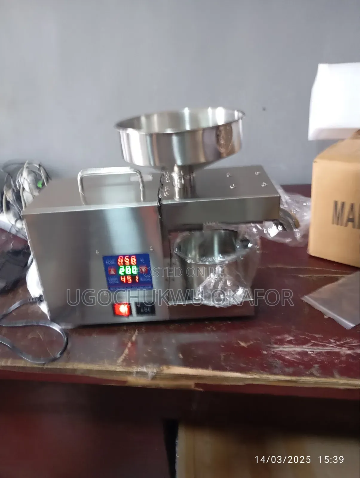Oil Extraction Machine