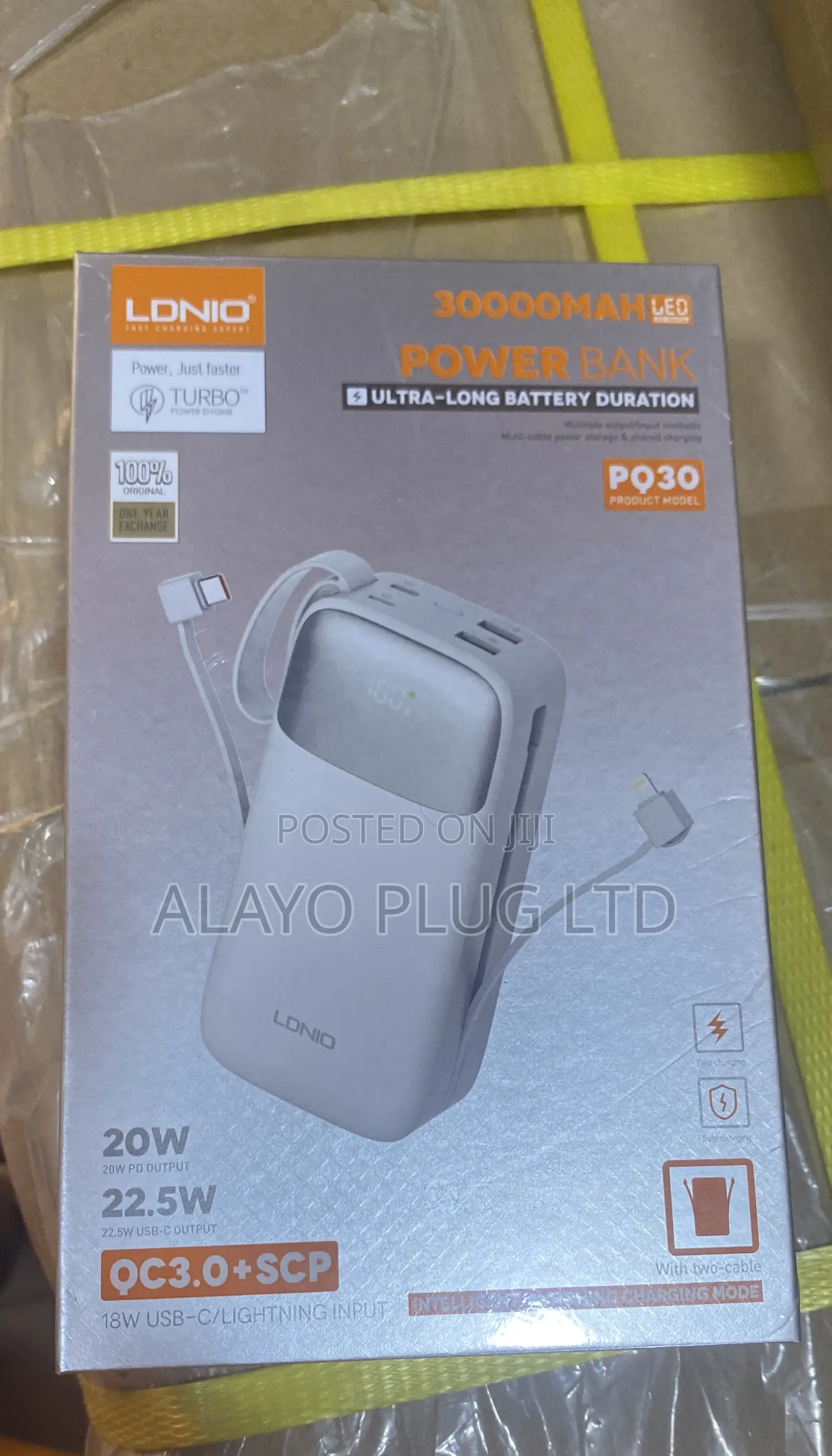 Ldnio 30000mah Pq30 Powerbank
