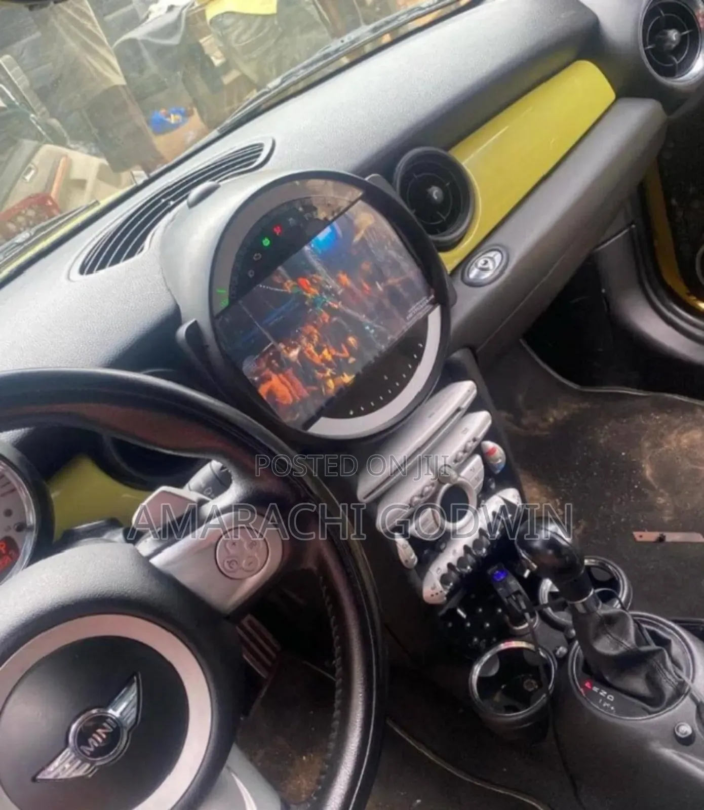 Mini Cooper Andriod Navigation Screen