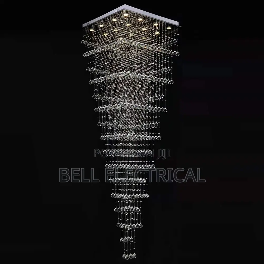 Luxury Crystal Chandelier - 8ft Long (800mm Wide)