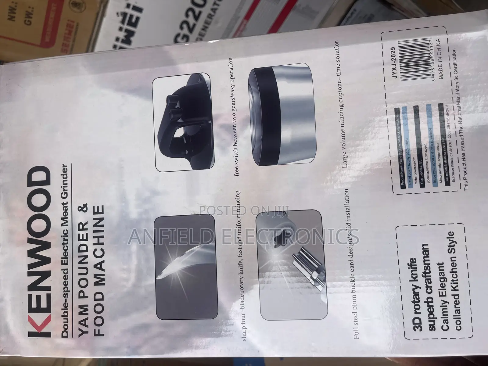 Kenwood Double Speed Yam Pounder Food Machine