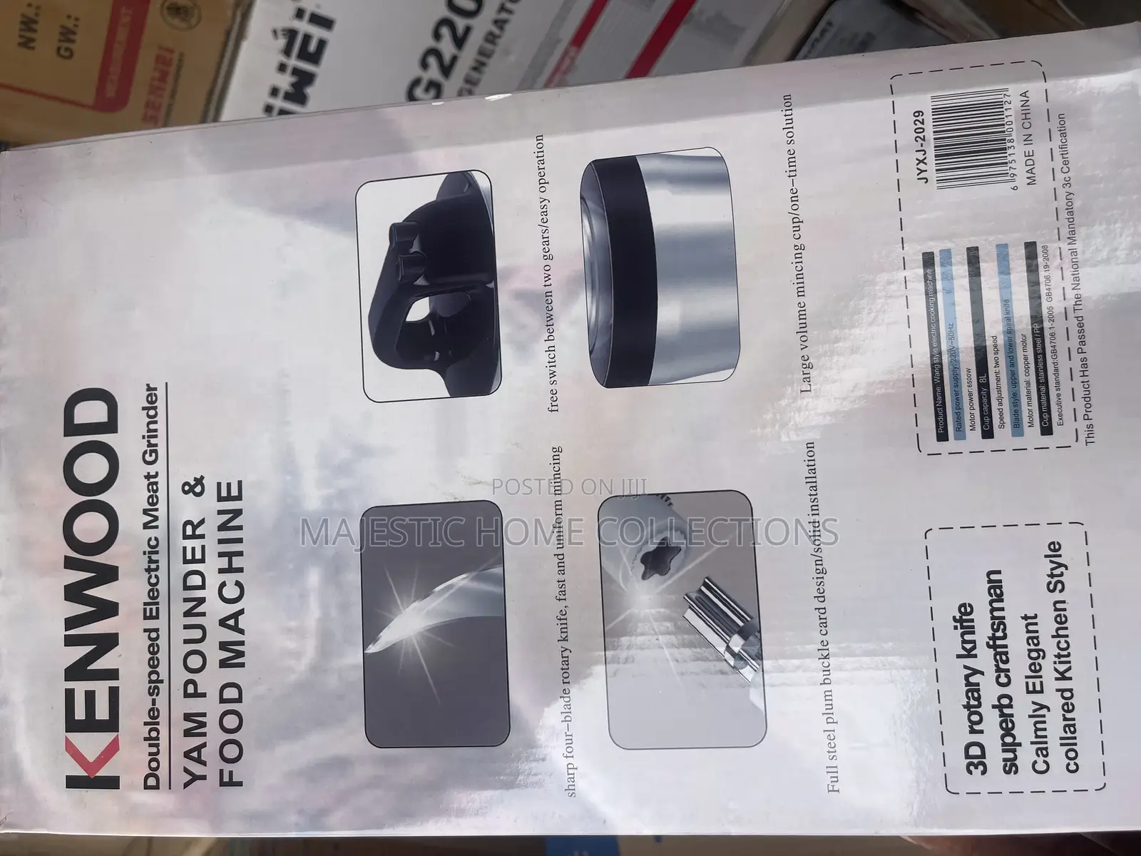 Kenwood Double Speed Yam Pounder Food Machine