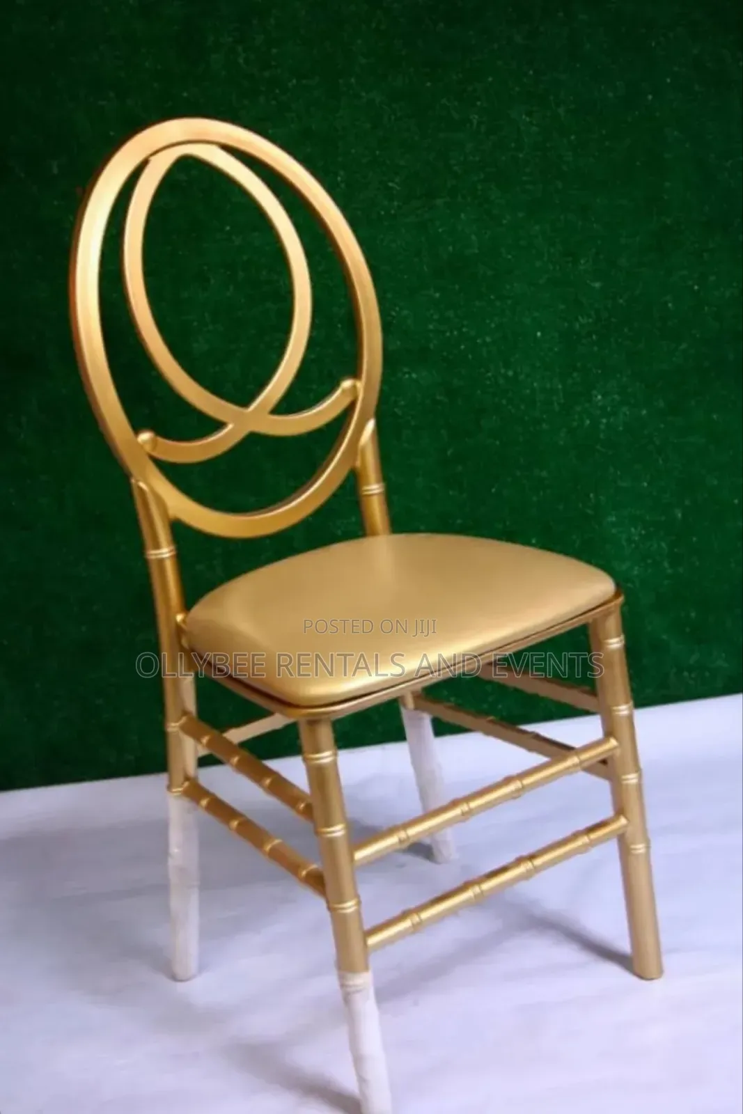 Gold Clear Dior Chairs