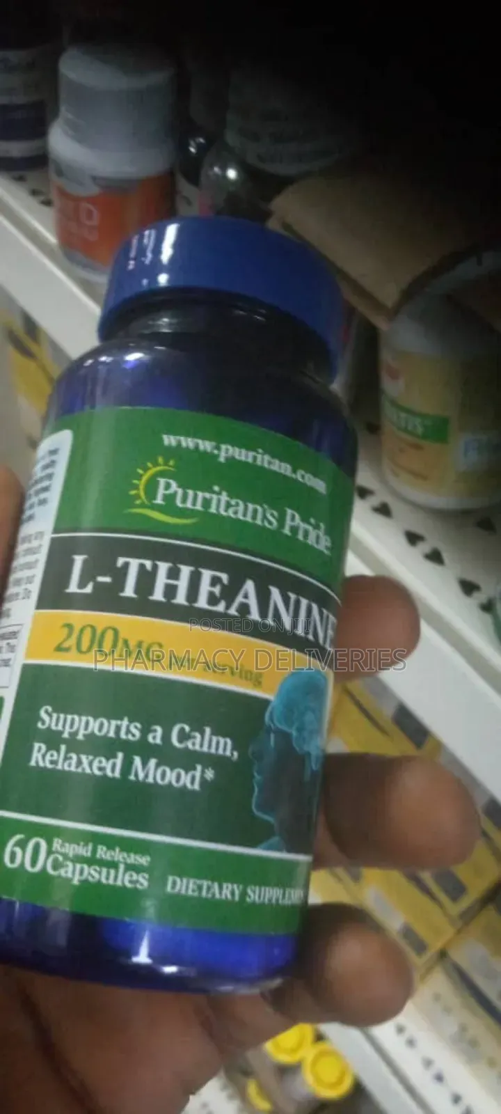 L-Theanine for Treatment of Restful Mind and Boost Energy