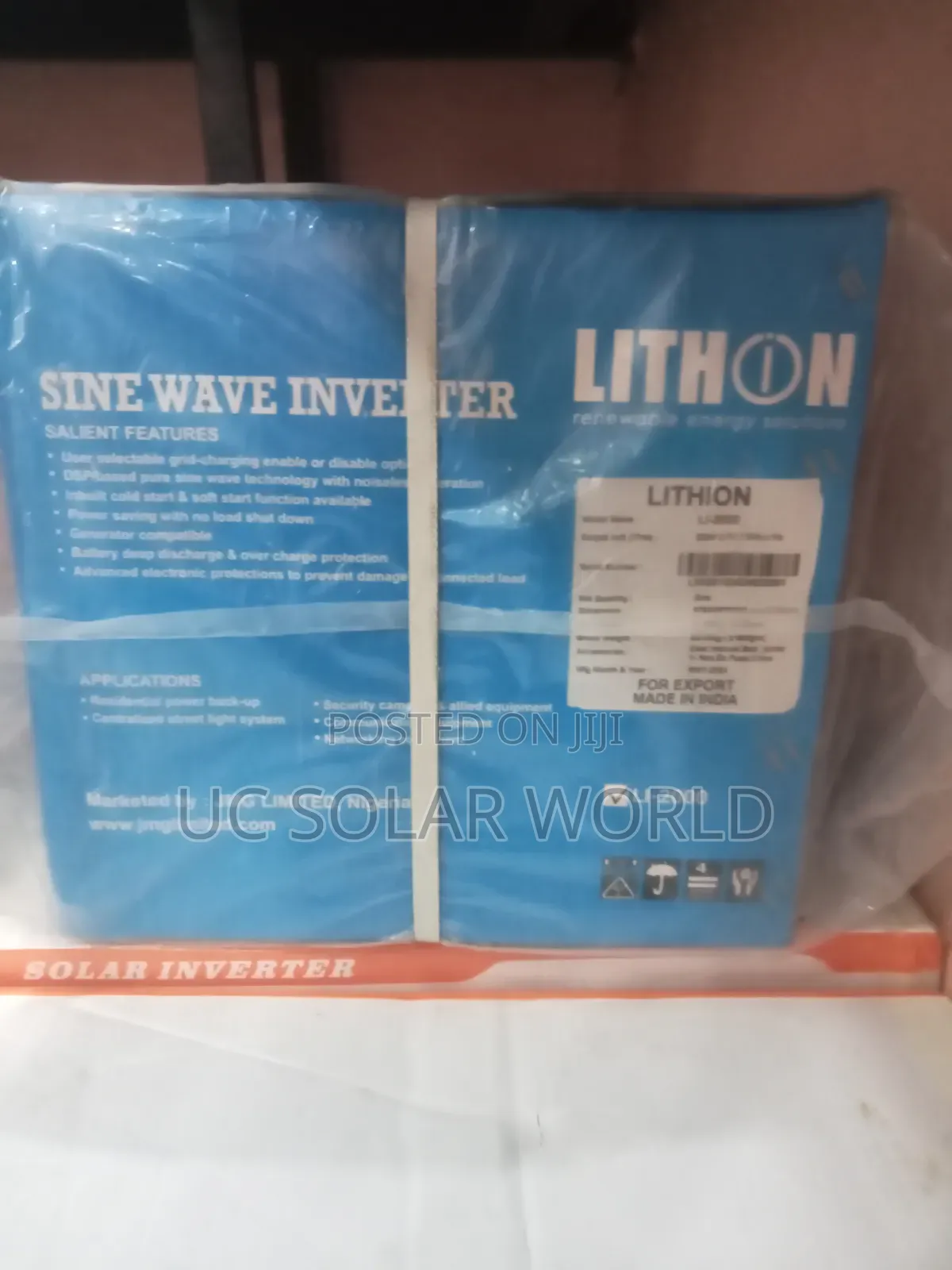Lithon 2kva 24v Solar Inverter