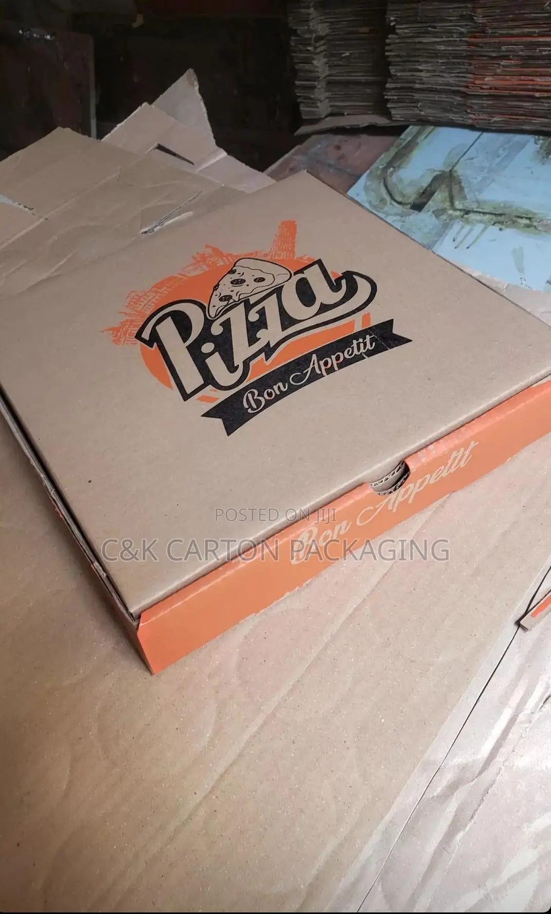 Pizza Carton Two Colors