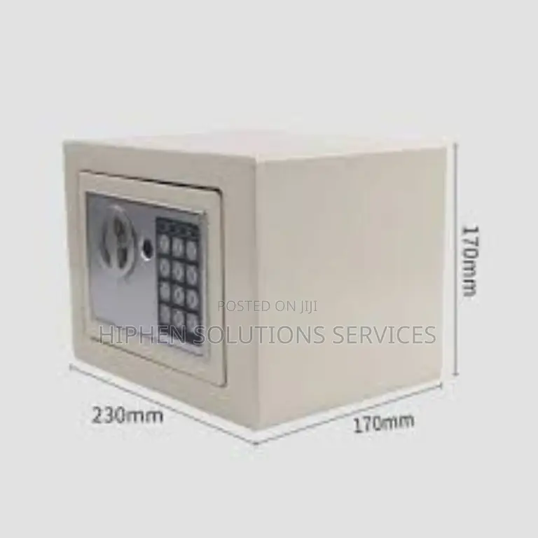 Black Digital Electronic Safe Metal Locker