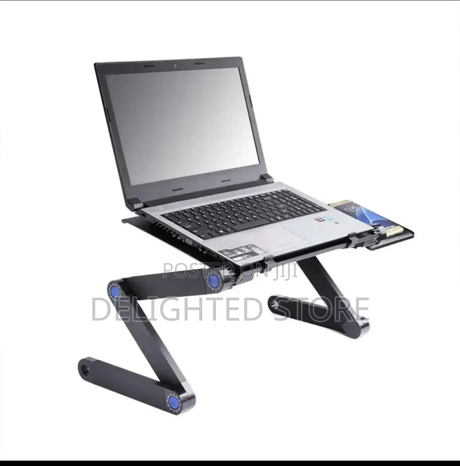 360° Multifunctional Laptop Stand Mouse Base Cooling Fan