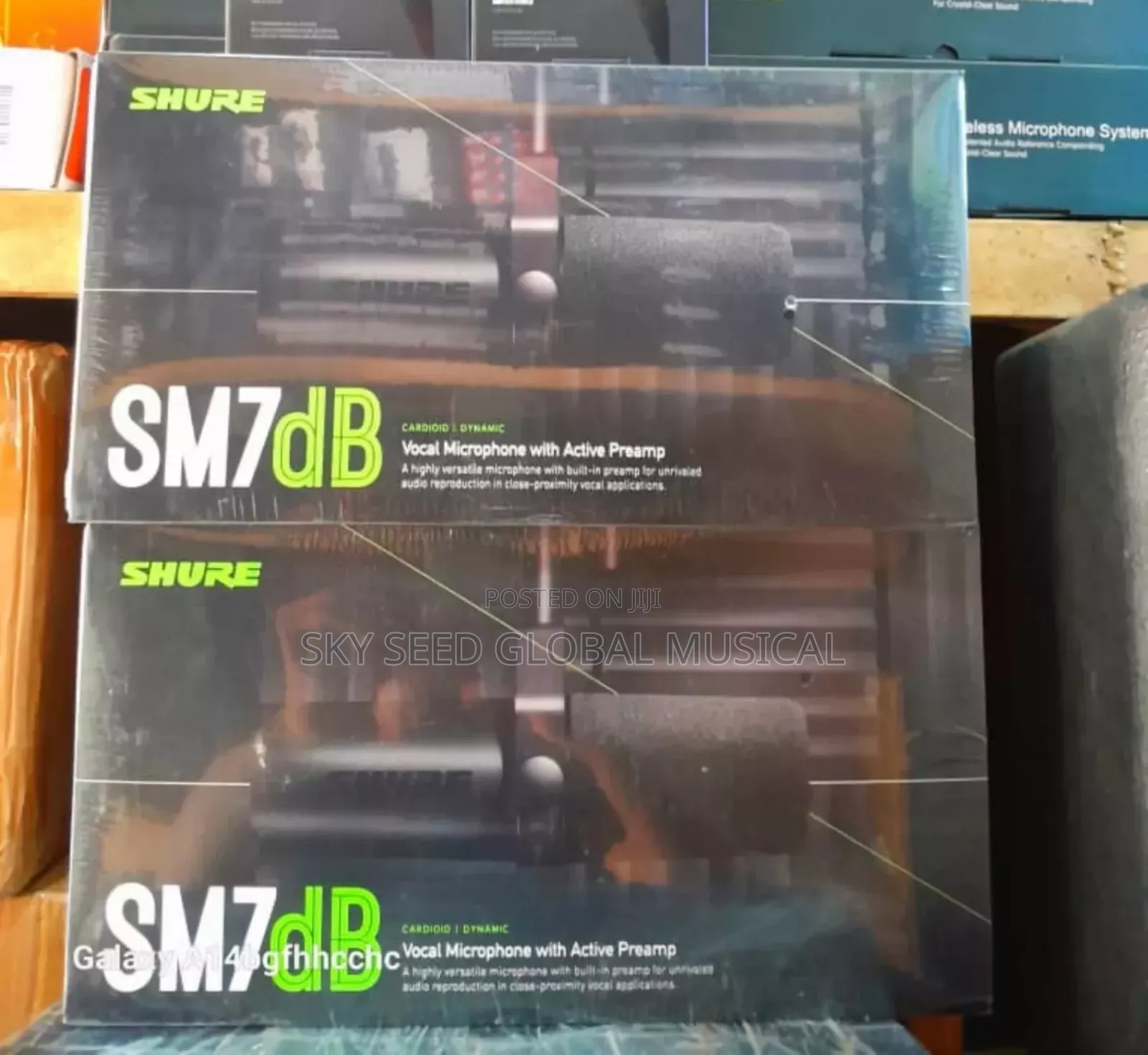 Original Sm7db Shure Studio Microphone