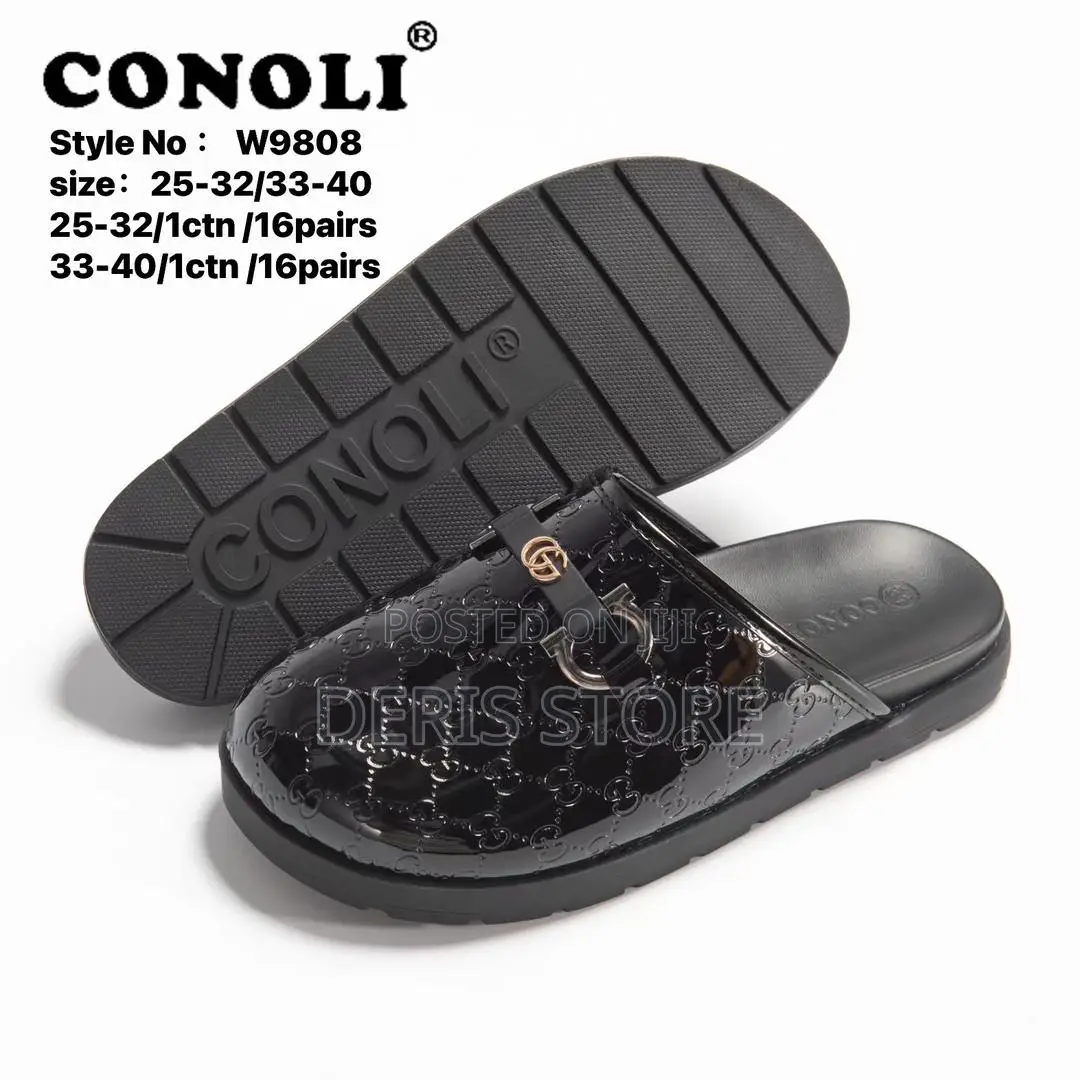 Kids Unisex Half Shoe Conoli