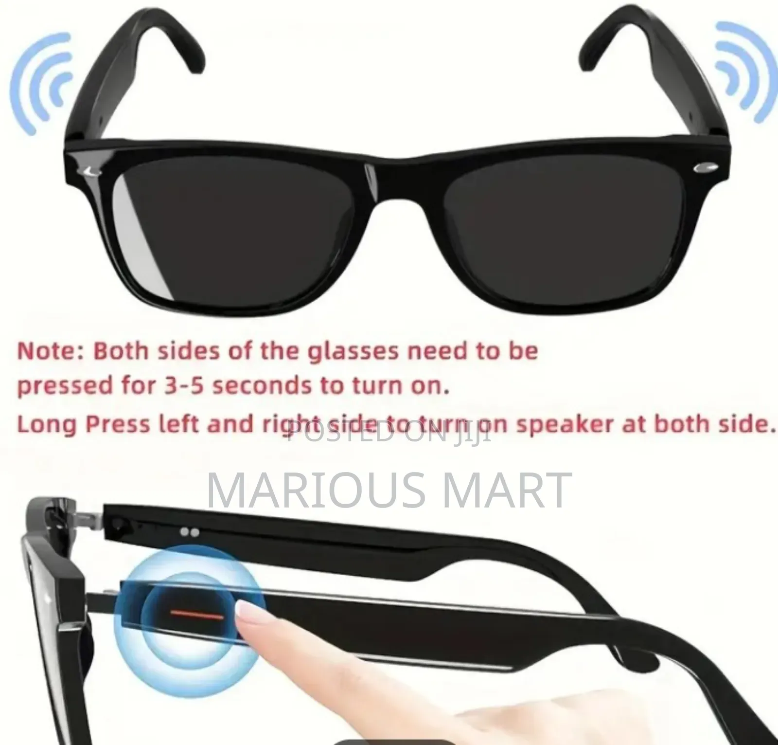 Wireless Earphone Glasses