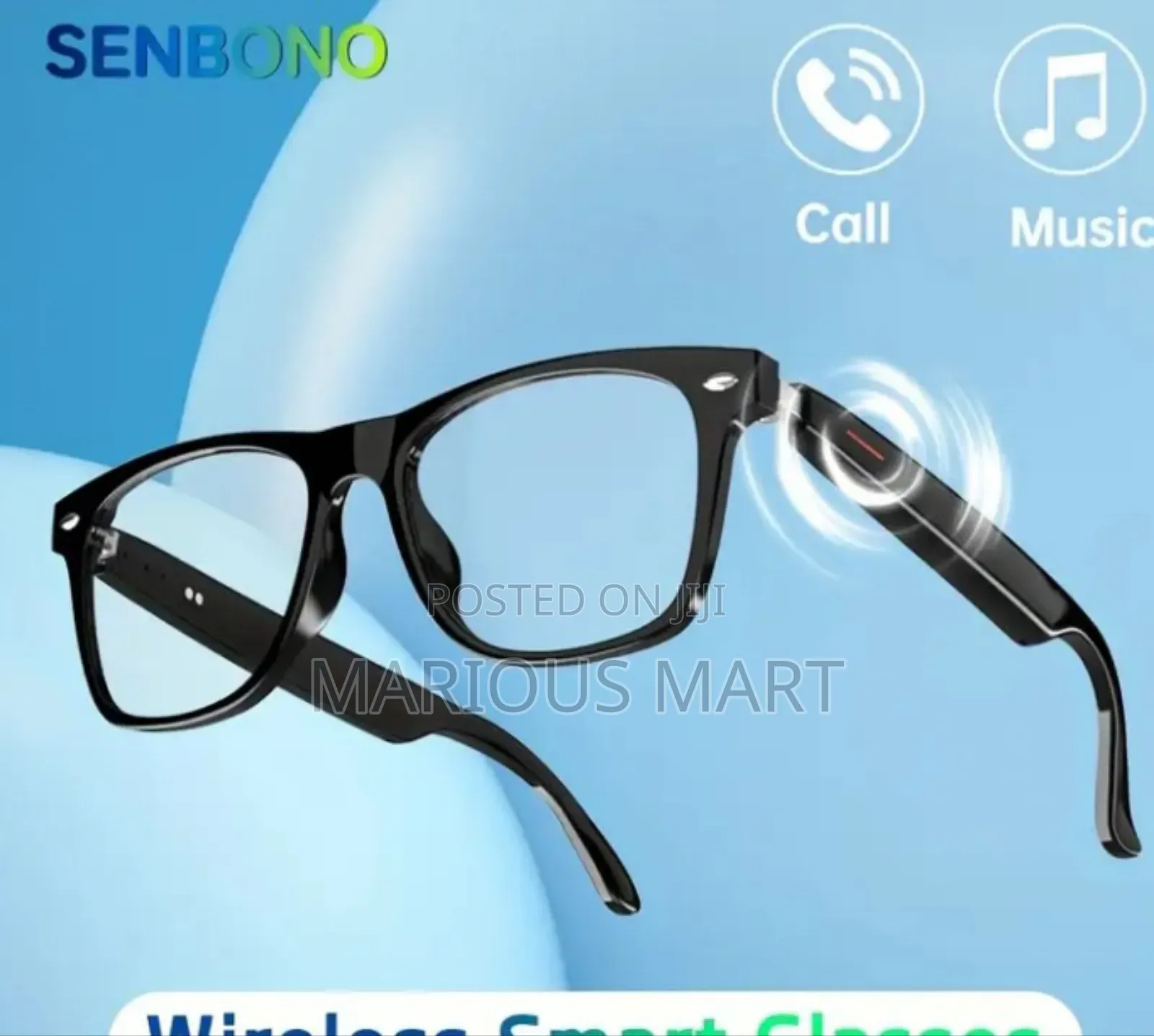 Wireless Earphone Glasses