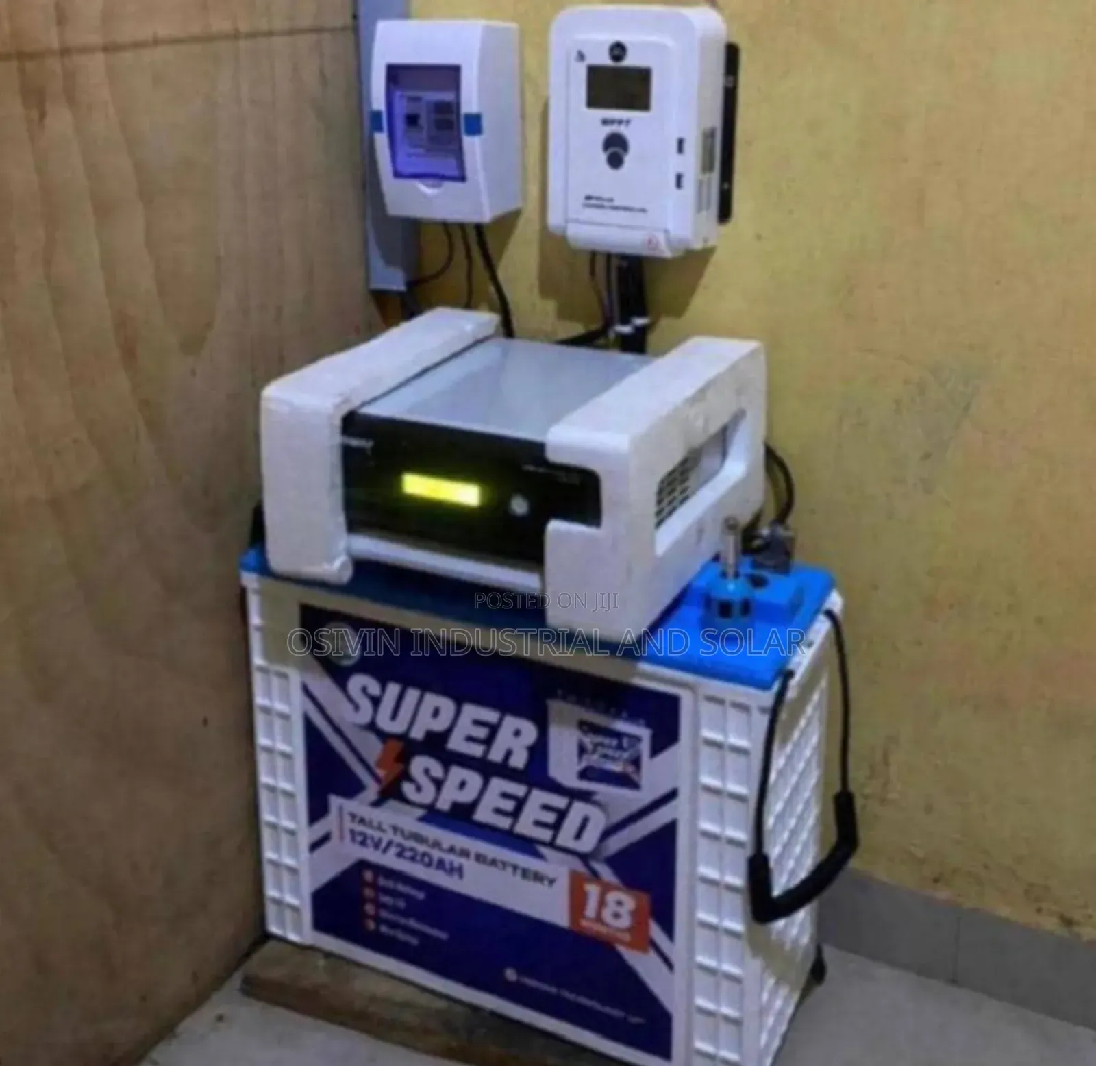 Full Package 1.5kva 12v Solar Installation 3ps 300w Panels