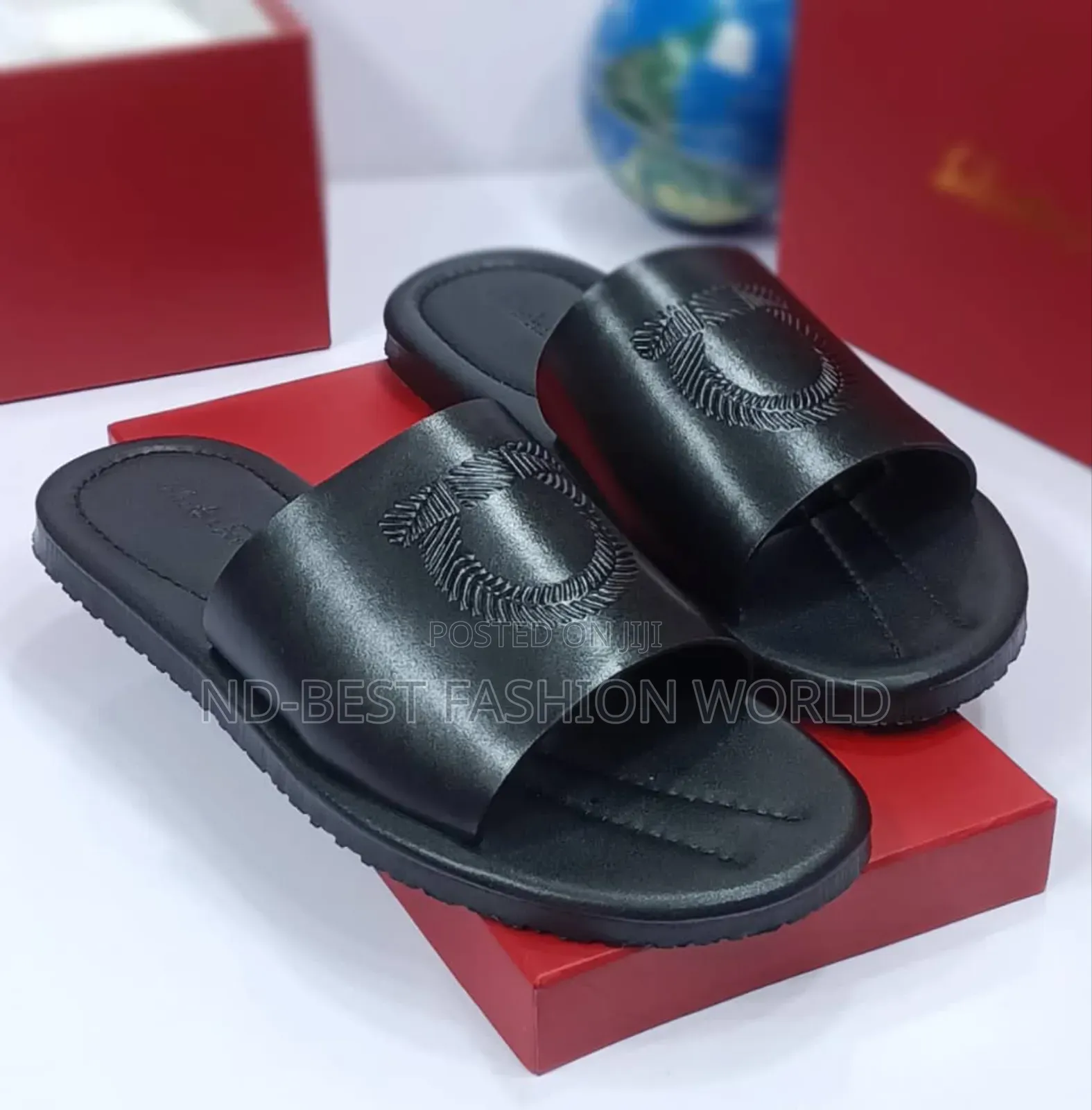 Ferragamo Quality Leather Slippers
