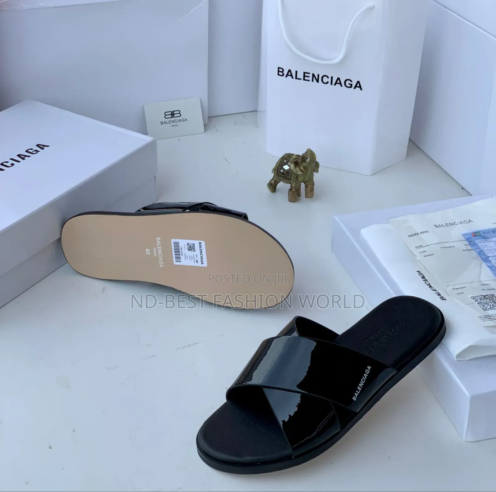 Balaciaga Luxury Slippers