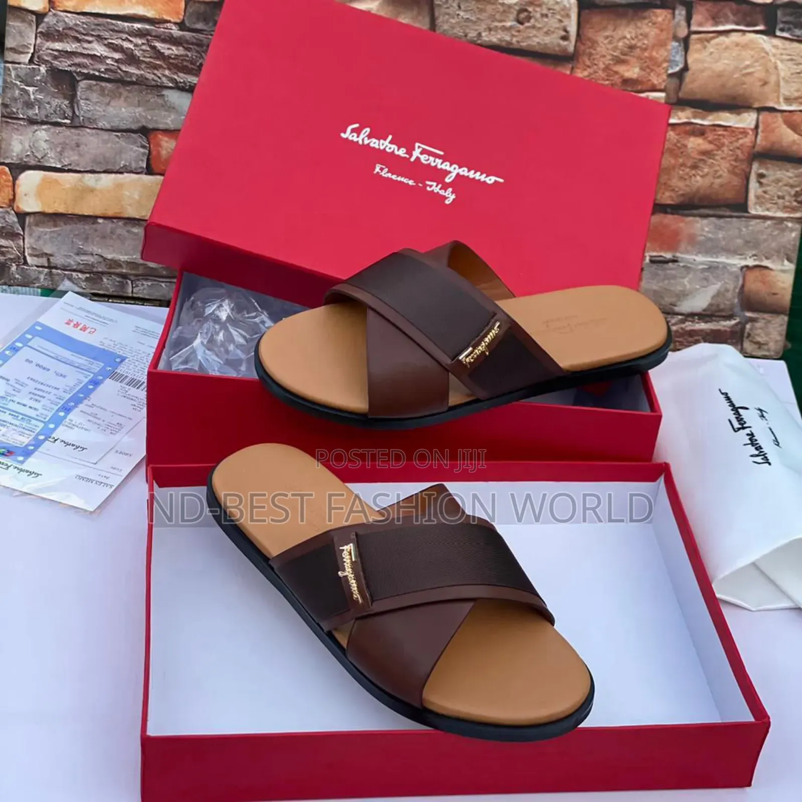 Gucci Leather Slippers
