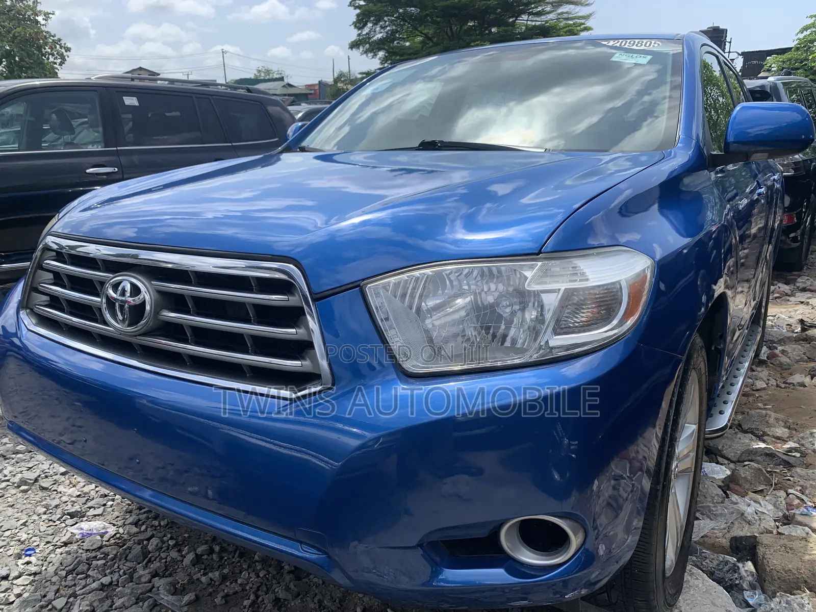 Toyota Highlander Limited 2009 Blue