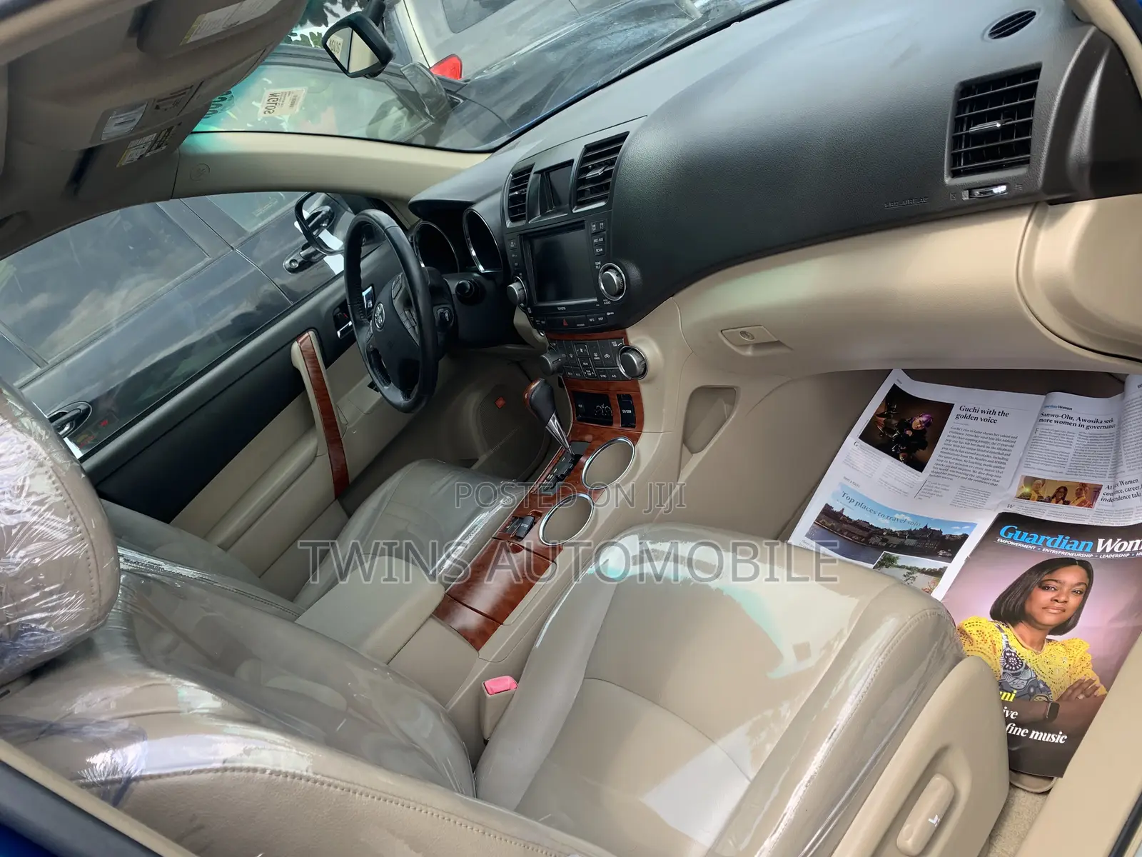 Toyota Highlander Limited 2009 Blue